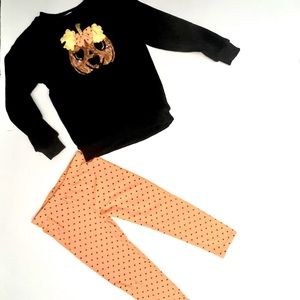 Kensie Girl Halloween Outfit set , soft Plush 2 piece, Size 5